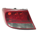 Lanterna Traseira Esquerda Volkswagen Gol G5 2009 Esquerdo/motorista Vermelho