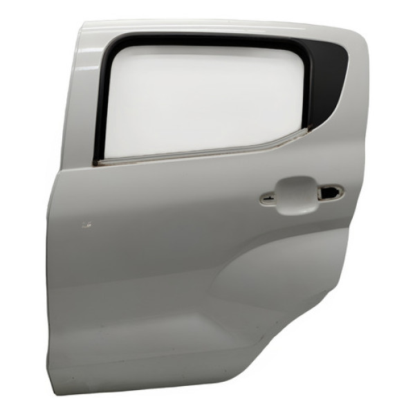 Porta Traseira Esquerda Fiat Mobi 2017 2018 2019 2020 2021  Traseira Esquerdo Branco