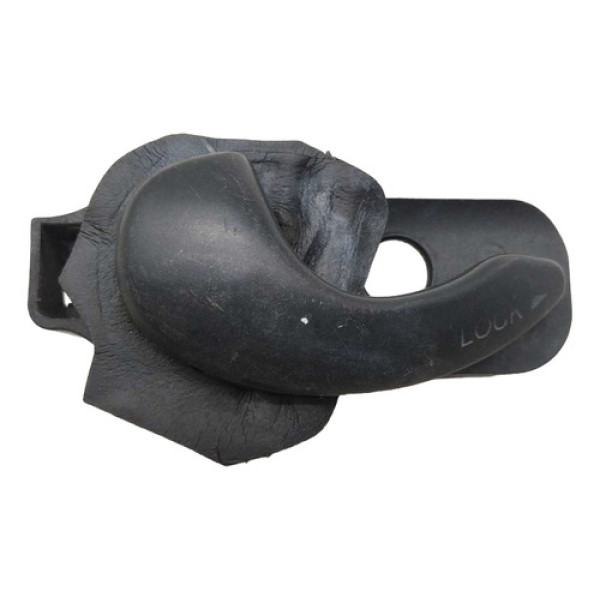 Maçaneta Interna Dianteira Esquerda Fiat Palio  2005 Preto Dianteira