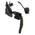 Chicote Porta Dianteira Direita Chevrolet Cruze 2014 Preto