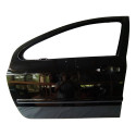 Porta Dianteira Esquerda Peugeot 307 Preta Original Dianteira Esquerdo Preto
