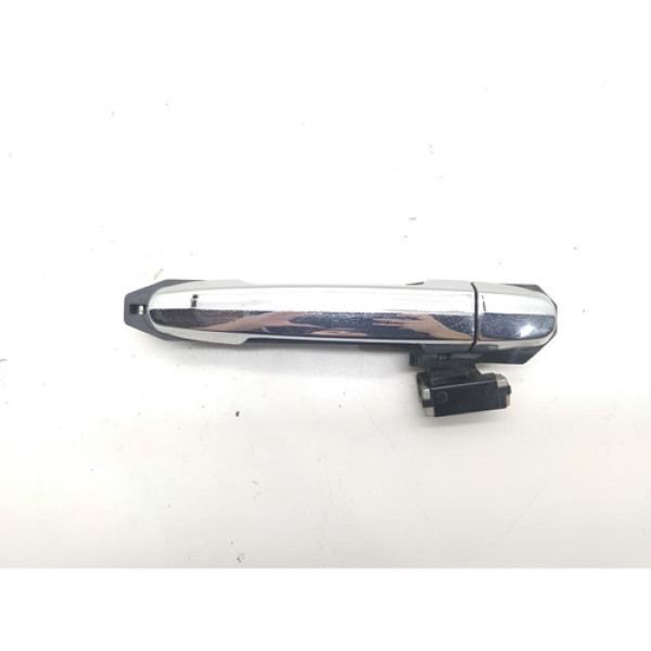 Maçaneta Porta Externa Traseira Esquerda Corolla Xei 2012 Prateado Traseira