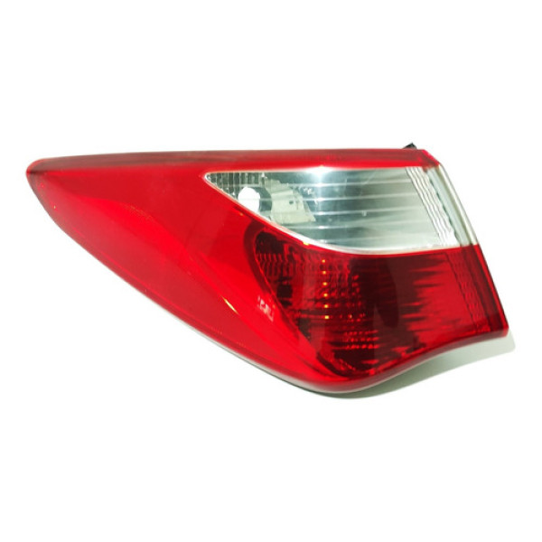 Lanterna Traseira Esquerda Hyundai Hb20 Sedan 2013 A 2018 Esquerdo/motorista Vermelho