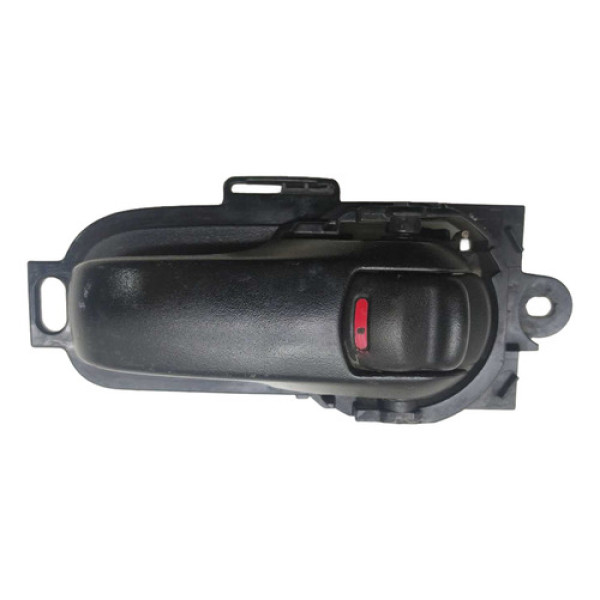 Maçaneta Interna Dianteira Esquerda Nissan Livina 2011 Preto Dianteira