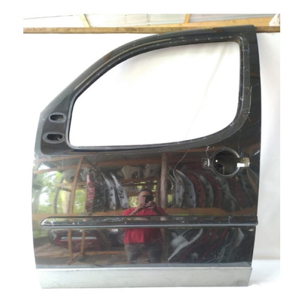 Porta Dianteira Esquerda Fiat Doblo 2012 Original Dianteira Esquerdo Verde-escuro