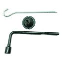 Kit Macaco Chave Roda Chevrolet Prisma 2014