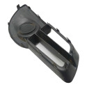 Grade Farol Milha Esquerdo Chevrolet Montana 2011 Preto Esquerdo
