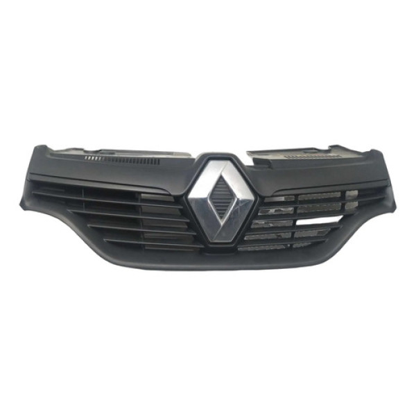 Grade Frontal Dianteira Renault Sandero 2015 Preto Fosco