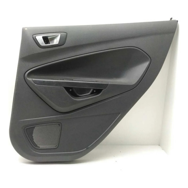 Forro Porta Traseira Direita Ford New Fiesta 2015 Preto