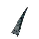 Moldura Grade Churrasqueira Direito Chevrolet Spin 2015 Preto Fosco