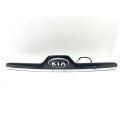 Moldura Aplique Luz Placa Kia Sportage 2007 Preto