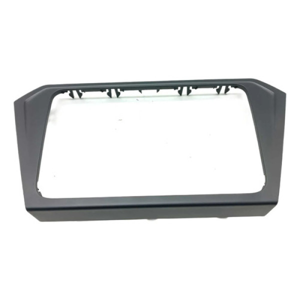Moldura Central Rádio Volkswagen Gol G7 2018 Preto