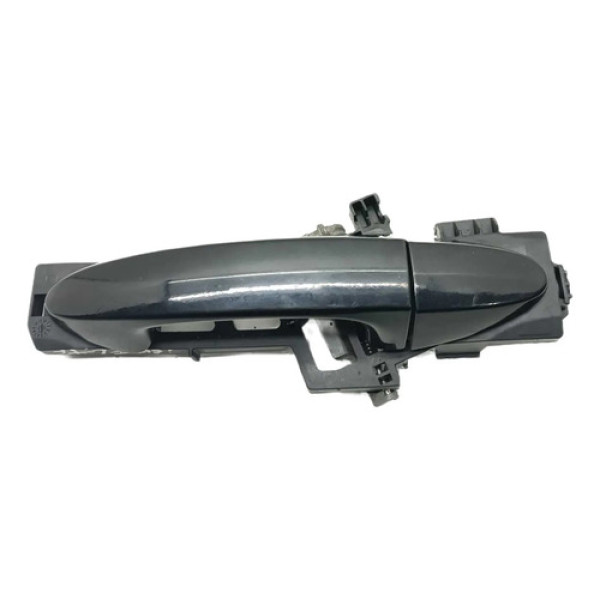 Maçaneta Externa Porta Traseira Direita Ford New Fiesta 2015 Preto Traseira