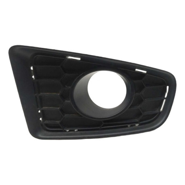 Grade Farol Milha Direita Renault Sandero 2012 Preto Direito