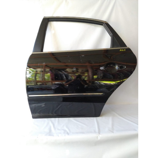 Porta Traseira Esquerda Hyundai Azera 2010 Preta Original Traseira Esquerdo Preto