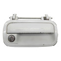 Maçaneta Externa Porta Dianteira  Direita Gm Corsa 2005 Branco Dianteira