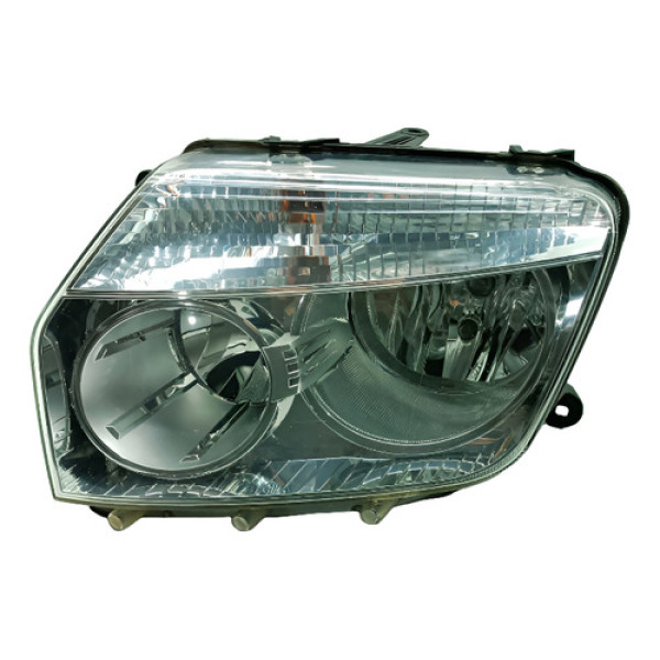 Farol Dianteiro Esquerdo Renault Duster 2013 ( C/detalhe ) Esquerdo/motorista
