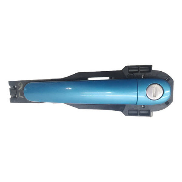 Maçaneta Externa Dianteira Esquerda Vw Fox 2015 Azul Dianteira
