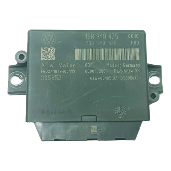 Modulo Sensor Estacionamento Volkswagen Up Tsi 2015 Preto