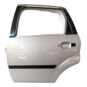 Porta Traseira Esquerda Ford Fiesta 2010 Prata Original Traseira Esquerdo Prateado
