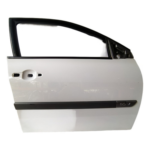 Porta Dianteira Direita Renault Megane 2008 Branca Original Dianteira Direita Branco