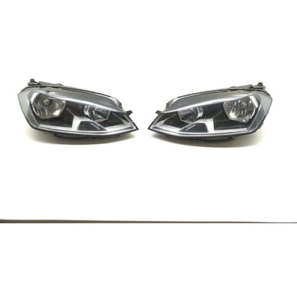 Farol Par Volkswagem Golf Tsi 2014 15 Original Direito