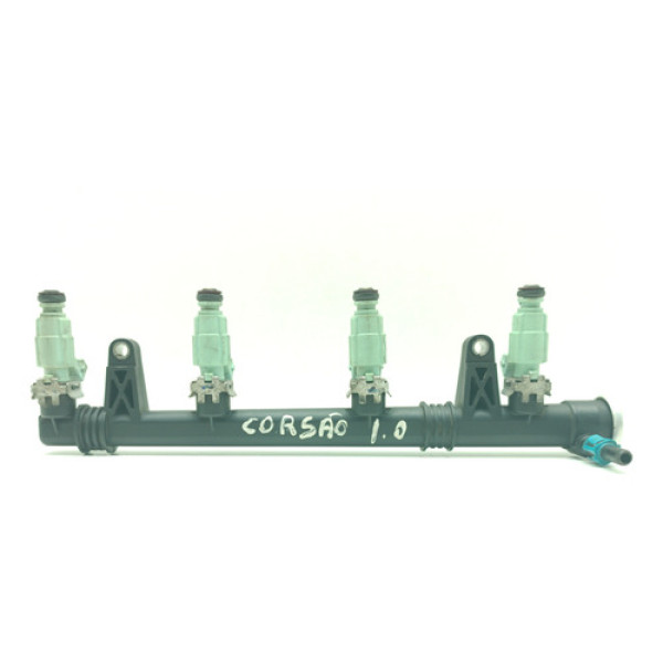 Flauta Com Bicos Injetores Gm Corsa Ii 1.0 Flex 2006/2012