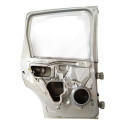 Porta Traseira Esquerda Ford Fiesta 2010 Prata Original Traseira Esquerdo Prateado
