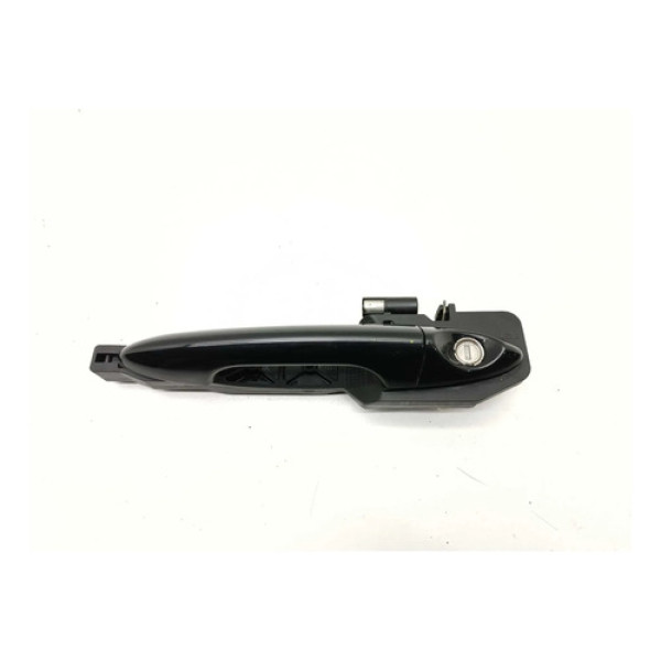 Maçaneta Externa Dianteira Esquerda Hyundai Hb20 2015 Preto Dianteira