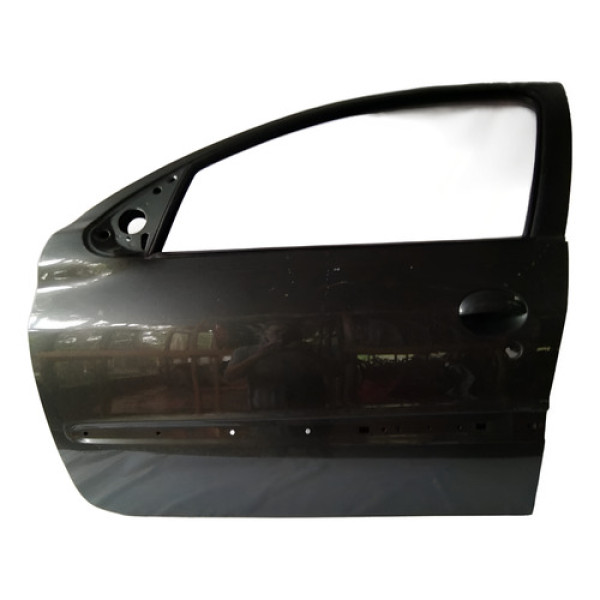 Porta Dianteira Esquerda Peugeot 206 207 Original Dianteira Esquerdo Verde-escuro