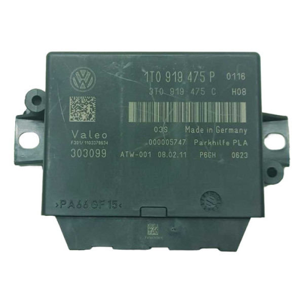 Modulo Sensor Estacionamento Volkswagen Tiguan 2011 Preto