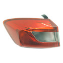 Lanterna Traseira Lado Esquerdo Chevrolet Cruze Sedan 2017 Esquerdo Vermelho
