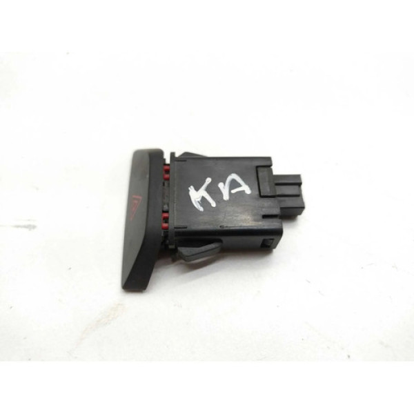 Botão Pisca Alerta Ford Ka 2015 Preto