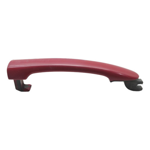 Maçaneta Externa Porta Traseira Esquerda Fiat Siena 2010 Vermelho