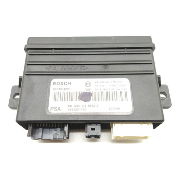 Módulo Sensor Rê Citroën C4 Picasso 0263004203 Original
