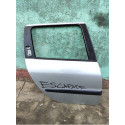 Porta Traseira Direita Peugeot 206 207 Sw Escapade Prata  Traseira Direito Prateado