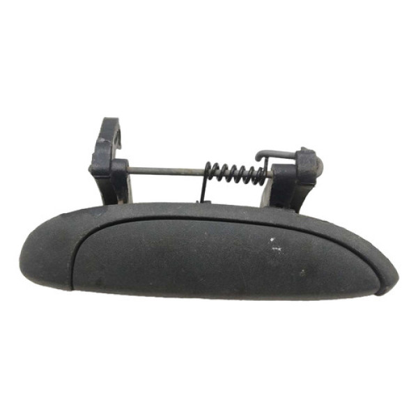 Maçaneta Externa Renault Clio Traseira Direita 2007 Preto Traseira
