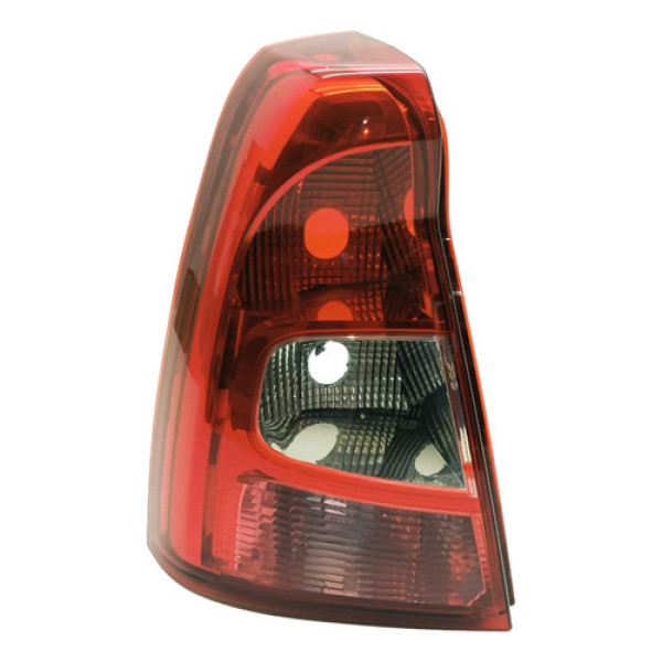 Lanterna Traseira Esquerda Renault Logan 2013 Esquerdo/motorista Vermelho