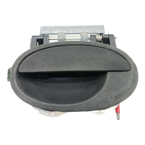 Maçaneta Externa Porta Traseira Esquerda Gm Meriva 2008 Preto Traseira