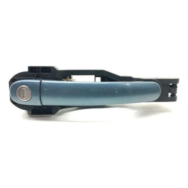 Maçaneta Externa Porta Dianteira Esquerda Vw Gol G7 2015 Azul Dianteira