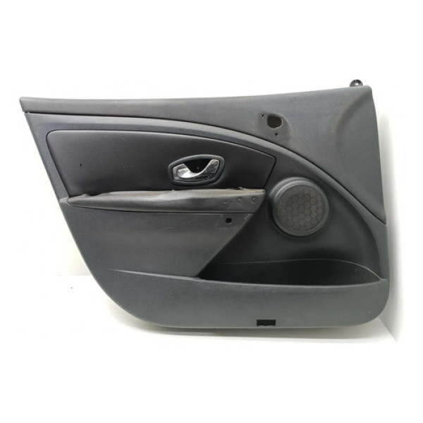 Forro Porta Dianteira Esquerda Renault Fluence 2012 Preto