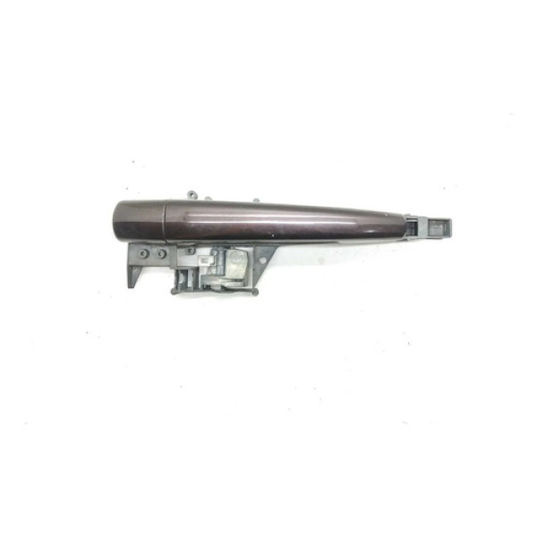 Maçaneta Externa Traseira Esquerda Peugeot  2008 2020 Marrom-escuro Traseira