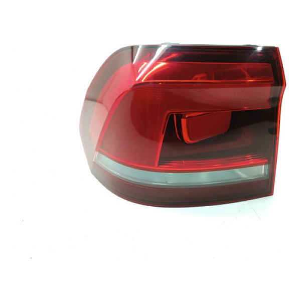 Lanterna Traseira Esquerda Fumê Volkswagen Fox 2019 Esquerdo/motorista Vermelho