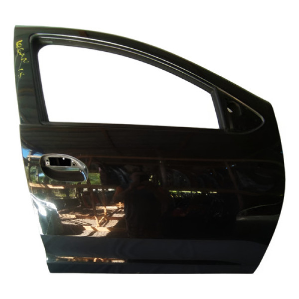 Porta Dianteira Direita Renault Logan Sandero 2018 Preta Ori Dianteira Direita Preto