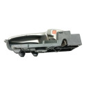 Maçaneta Interna Porta Lado Esquerdo Chevrolet S10 2012 Cinza Dianteira