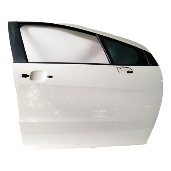 Porta Dianteira Direita Peugeot 308 Branca Original Dianteira Direita Branco