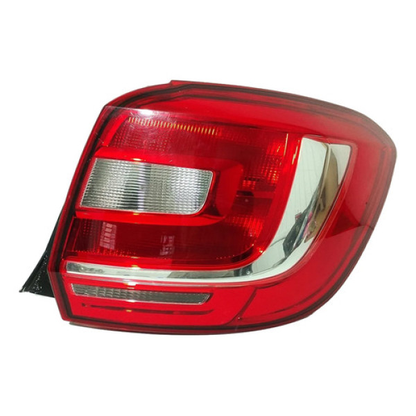 Lanterna Traseira Direita Renault Sandero 2014 A 2019  Direito/passageiro Vermelho
