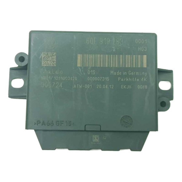 Modulo Sensor Estacionamento Vw Polo Hatch 2008 Cinza