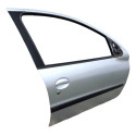Porta Dianteira Direita Peugeot 206 207 2002 A 2013 Prata  Dianteira Direita Prateado