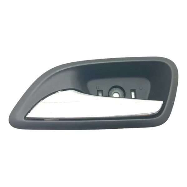 Maçaneta Interna Dianteira Esquerda Chevrolet Cruze 2013 Cromado Dianteira